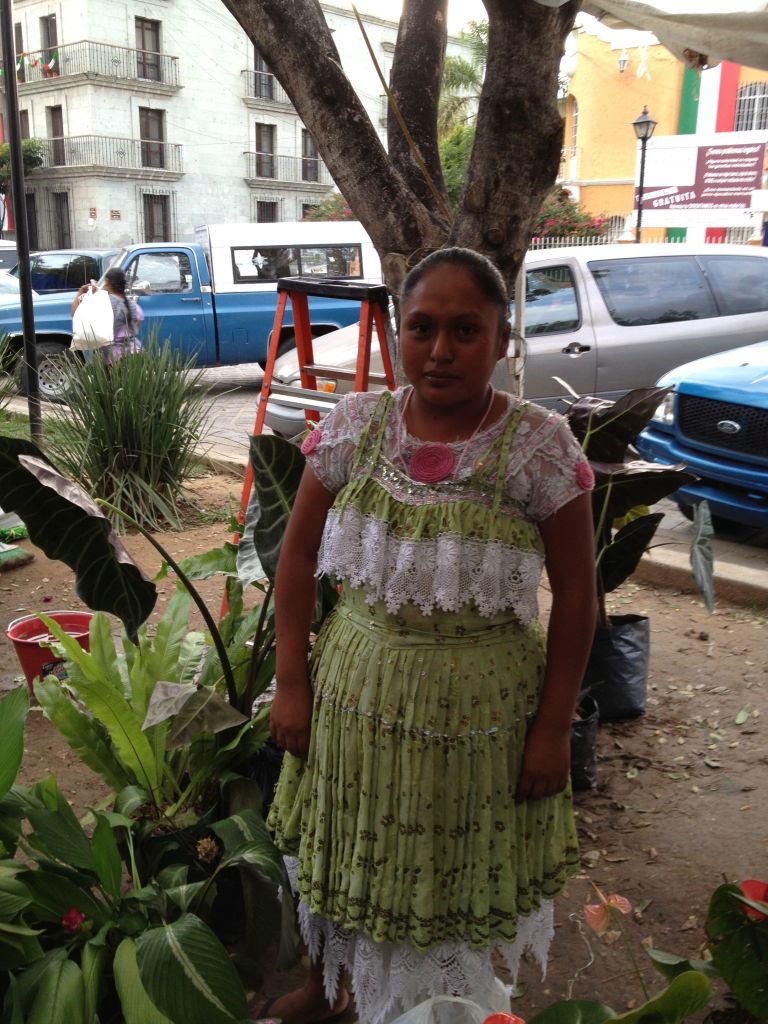 Plant Lady at Llano Park Tianguis