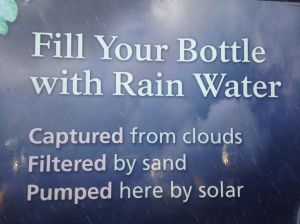 sign fill your bottle