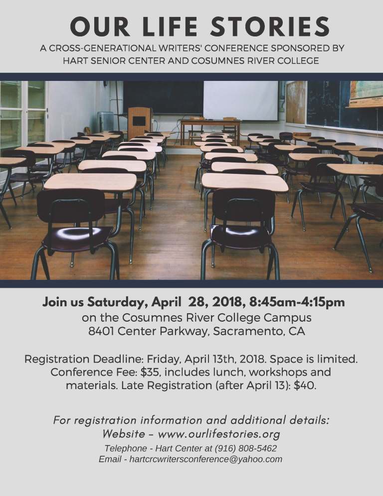 OLS Writers' Conference 2018 Flyer